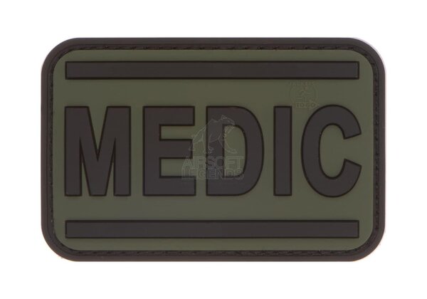 JTG Medic Rubber Patch OD Green