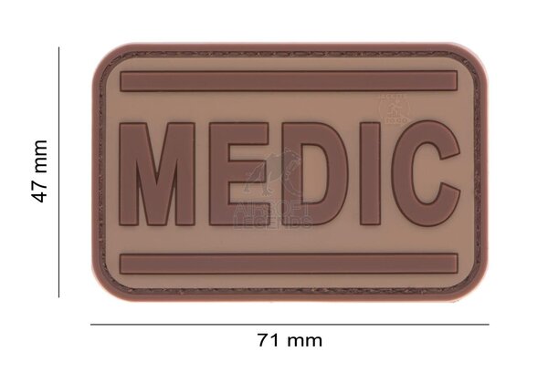 JTG Medic Rubber Patch Coyote