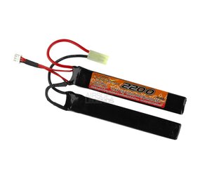 VB Power 7.4V LiPo 2200mAh 15C TwinType Mini Tamiya