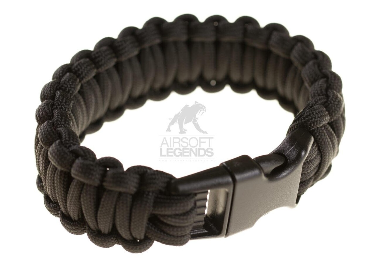 Invader Gear Paracord Bracelet Black