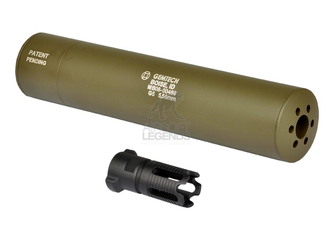 Madbull Gemtech G5 Silencer CCW OD