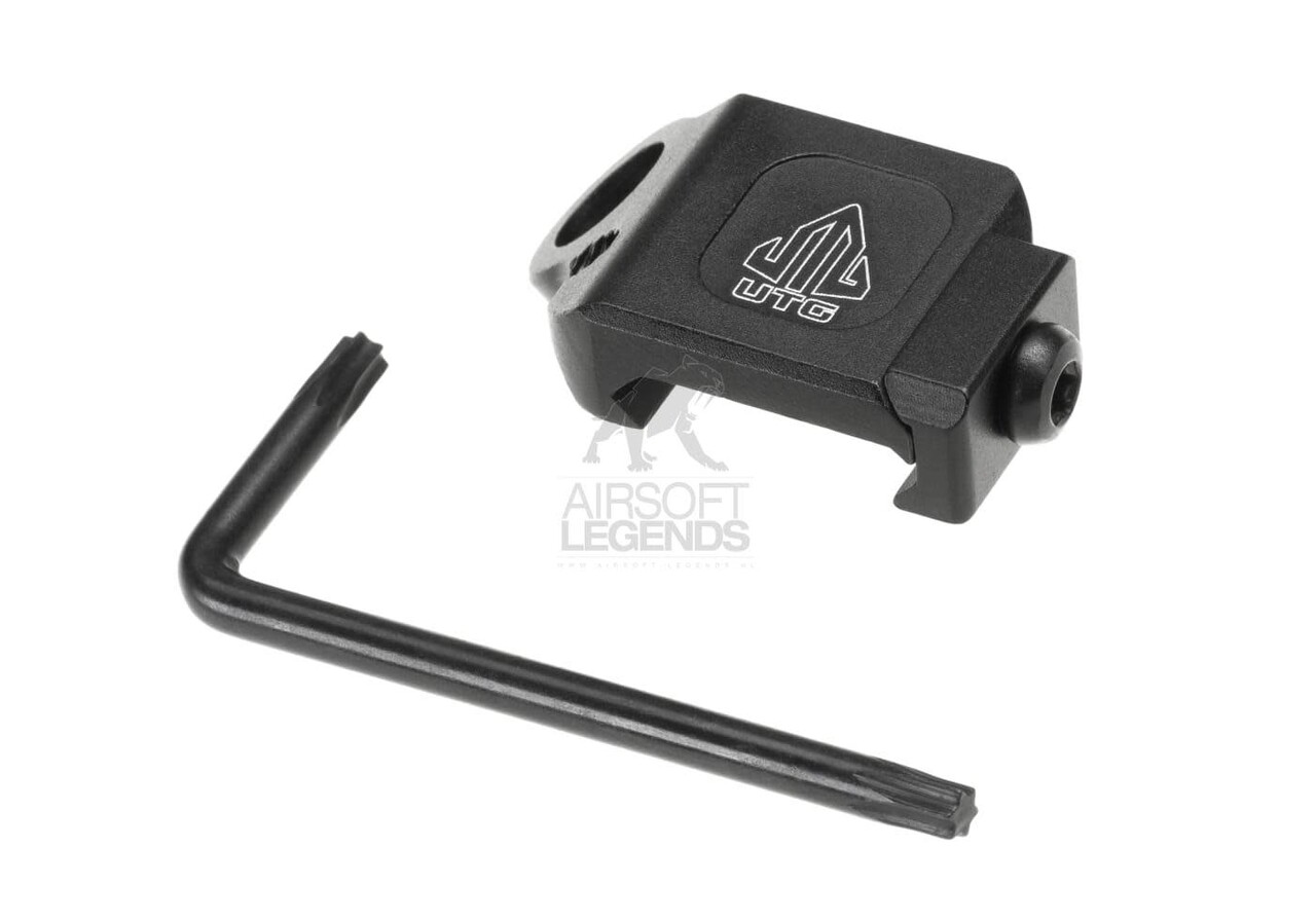 Leapers Low Profile Picatinny Angled QD Sling Swivel Adaptor