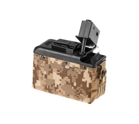 Classic Army M249 Boxmag 1200rds Desert Classic Army M249 Boxmag 1200rds Desert