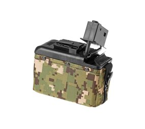 Classic Army M249 Boxmag 1200rds Woodland Classic Army M249 Boxmag 1200rds Woodland
