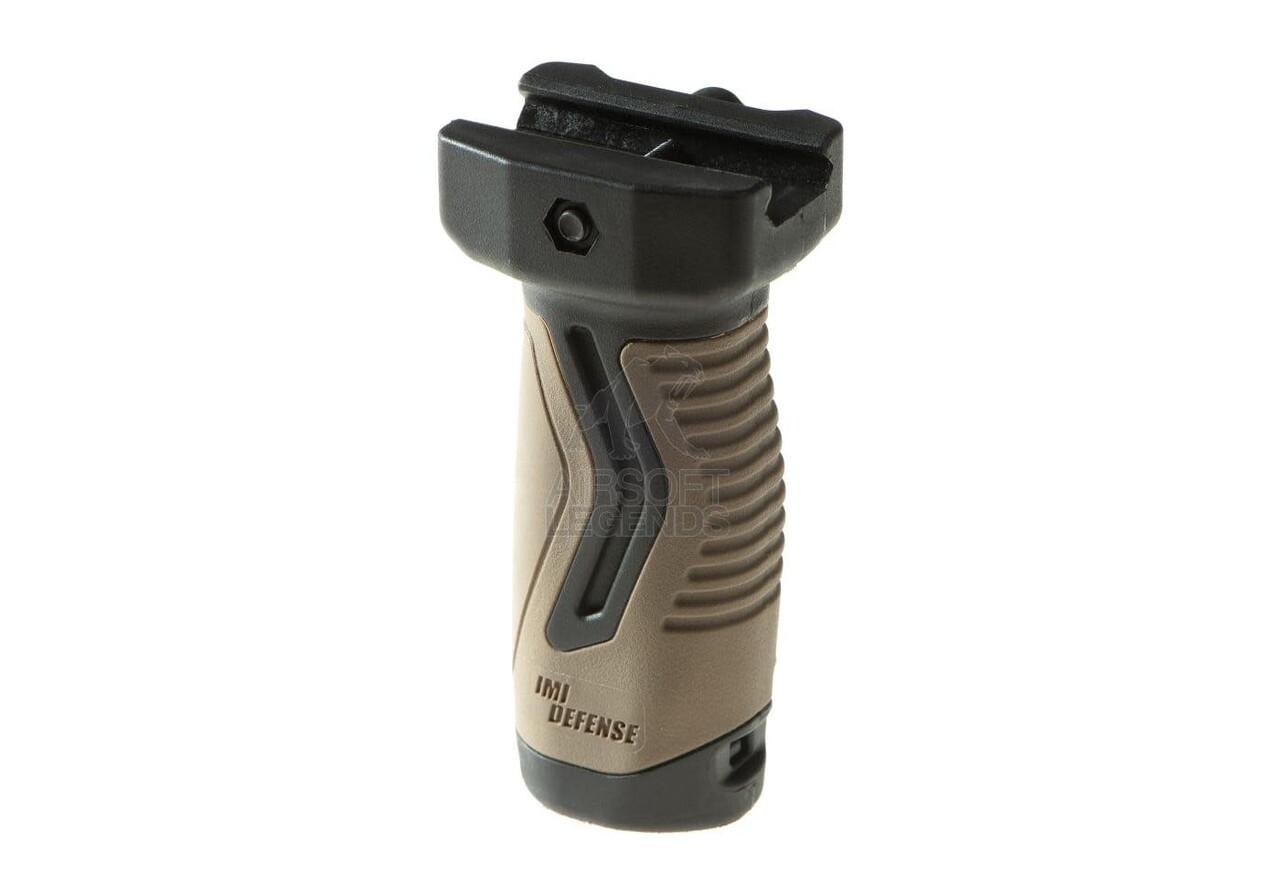 IMI Defense OVG Overmolding Vertical Grip Black/Tan