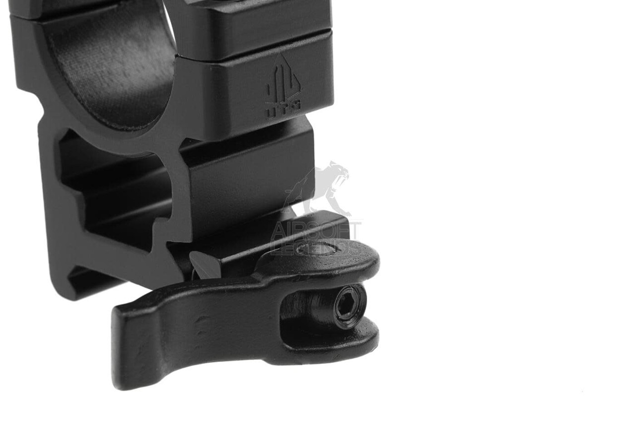 Leapers QD 25.4mm CNC Mount Rings High Leapers QD 25.4mm CNC Mount Rings High