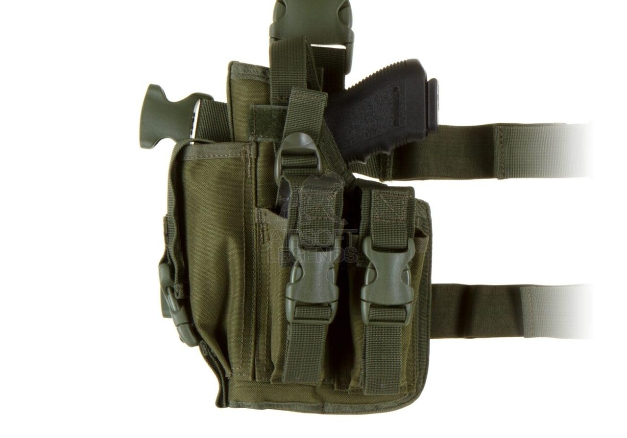 Invader Gear SOF Holster Left Handed OD Green Invader Gear SOF Holster Left Handed OD Green