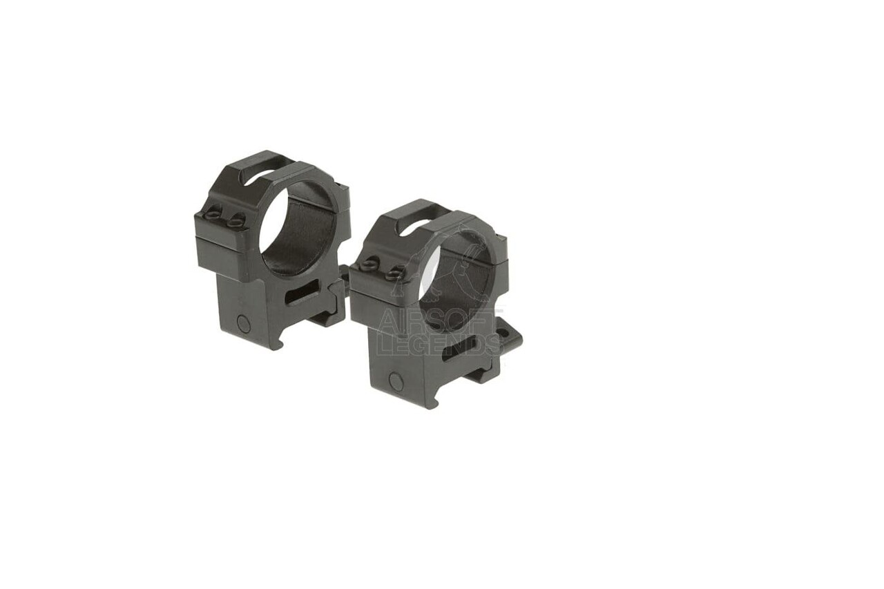 Leapers CNC Medium Mount Rings 30mm