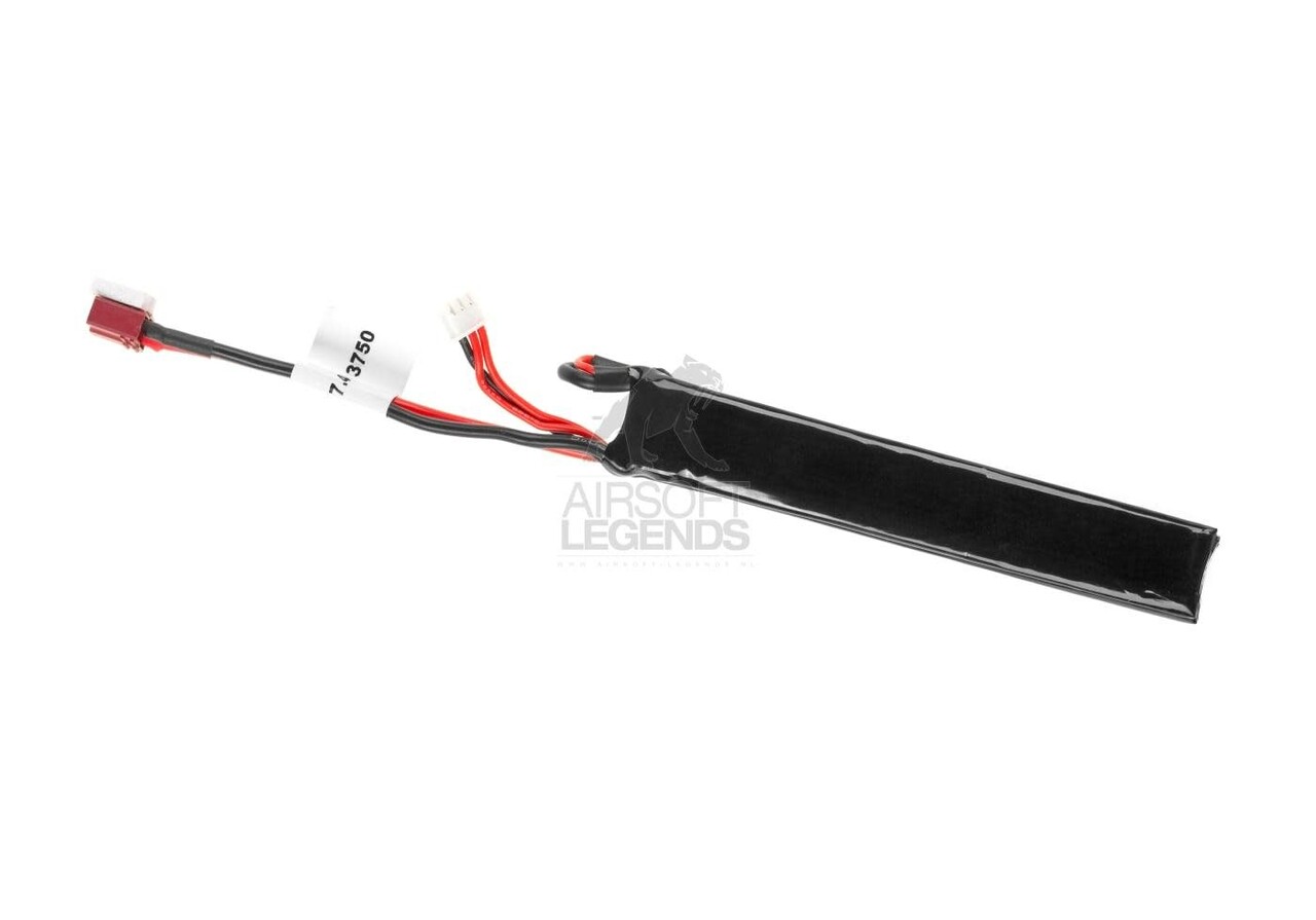 Pirate Arms 7.4V LiPo1300mAh 15C Twin Type Deans