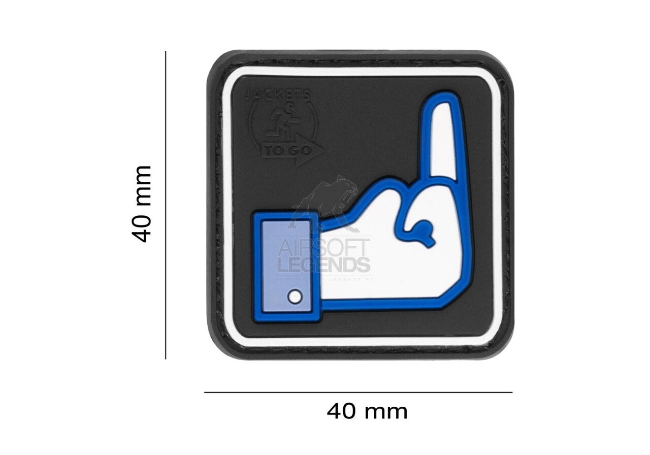 JTG Dislike Rubber Patch Color