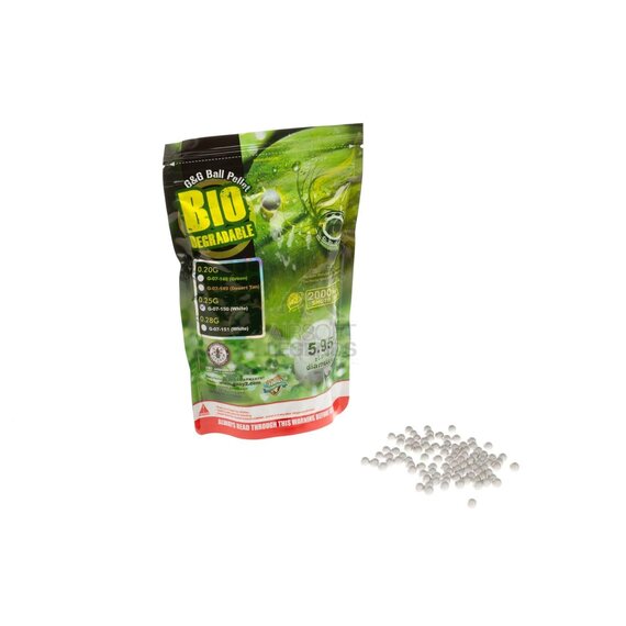 0.25gr Bio Precision BB 2000rds White