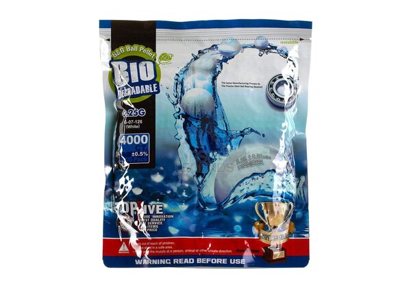G&G 0.25gr Bio Precision BB's 4000rds White