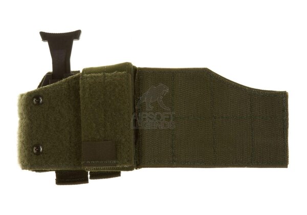 Warrior Assault Systems Universal Pistol Holster Right Handed OD Green Warrior Assault Systems Universal Pistol Holster Right Handed OD Green
