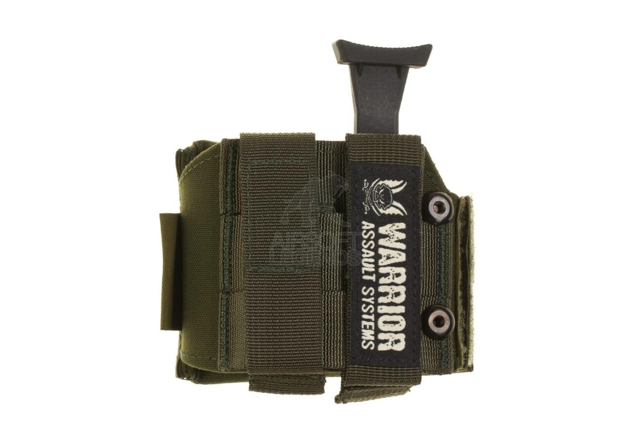 Warrior Assault Systems Universal Pistol Holster Right Handed OD Green