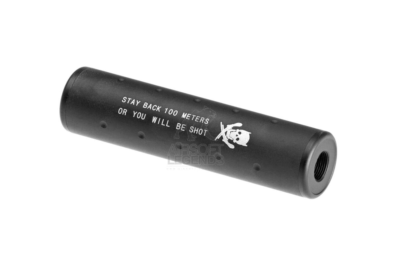 Pirate Arms 130x35 Stubby Silencer CW/CCW Black