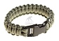 Paracord Bracelet Grey Paracord Bracelet Grey