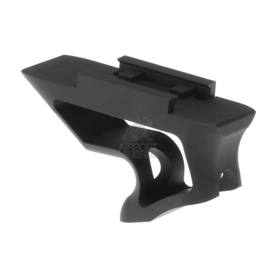 CNC Picatinny Short Angled Grip Black