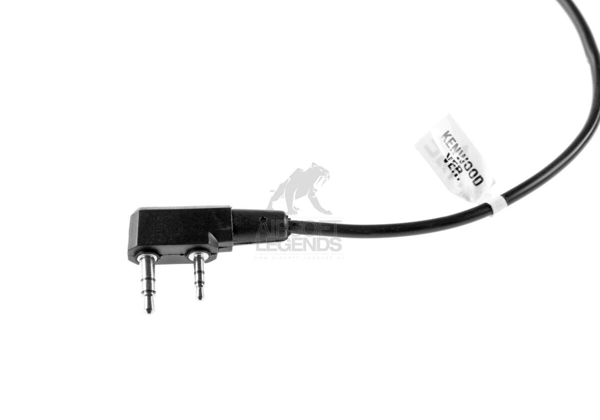 Acoustic Headset Microphone For Kenwood TK280, TK290, TK380, 480, 481, 2140, 2180 Radios