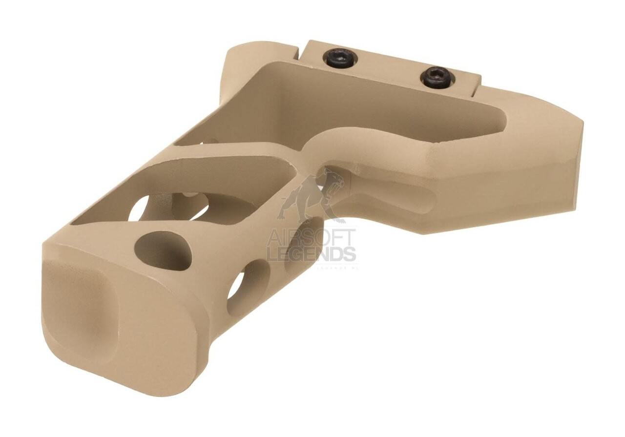 Metal Picatinny Long Angled Grip Dark Earth Metal Picatinny Long Angled Grip Dark Earth