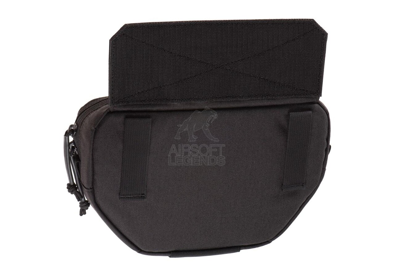 Clawgear Drop Down Velcro Utility Pouch Black