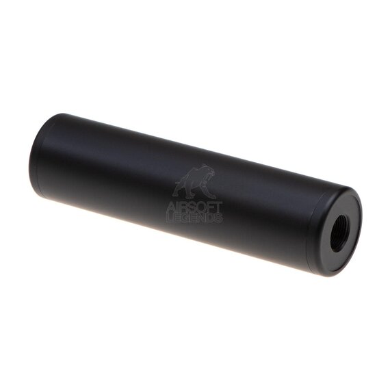 130x35mm Smooth Silencer CW/CCW Black