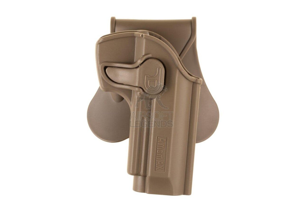 Amomax Paddle Holster for WE/KJW/KWA/TM M9 Right Handed Dark Earth