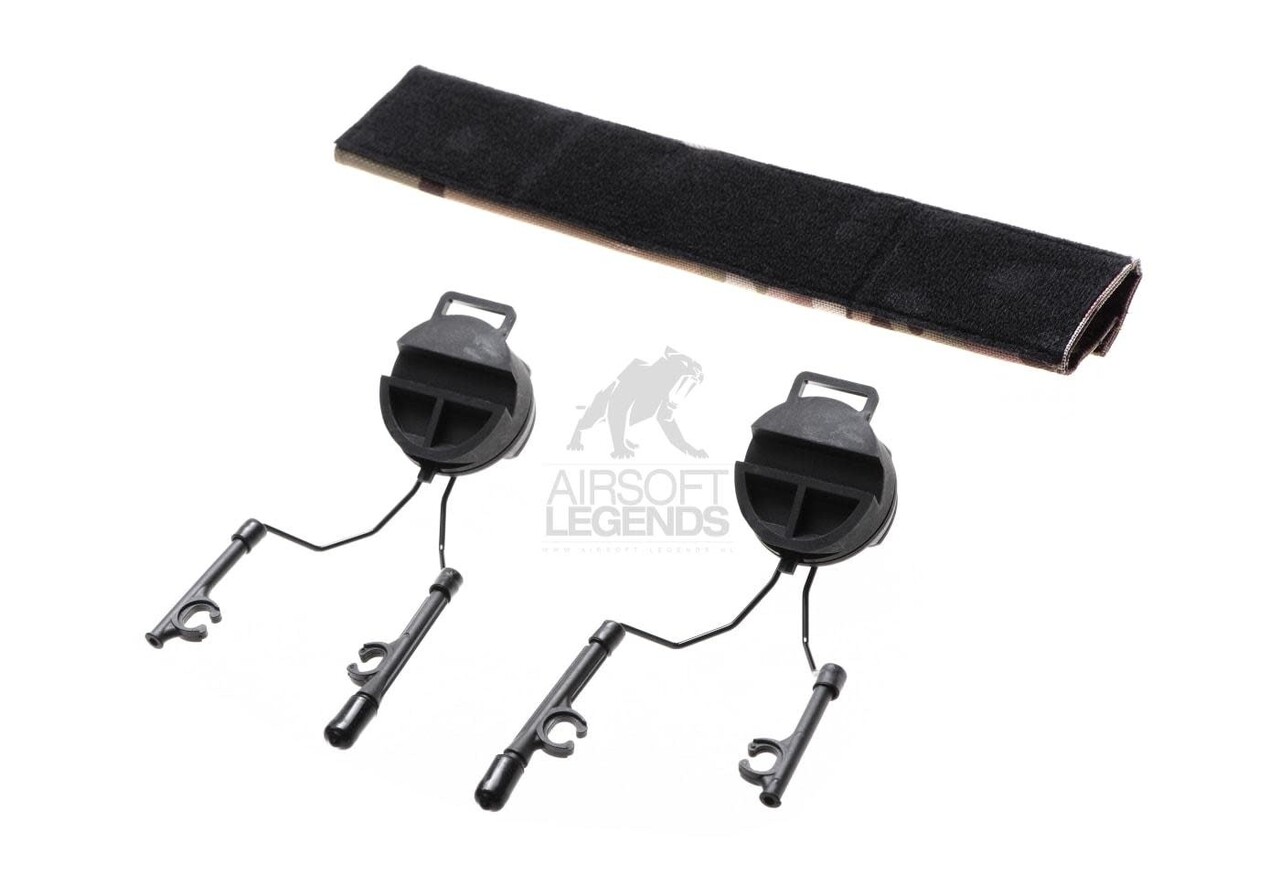 Z-Tactical Helmet Rail Adapter Set for Comtac I&II Black Z-Tactical Helmet Rail Adapter Set for Comtac I&II Black