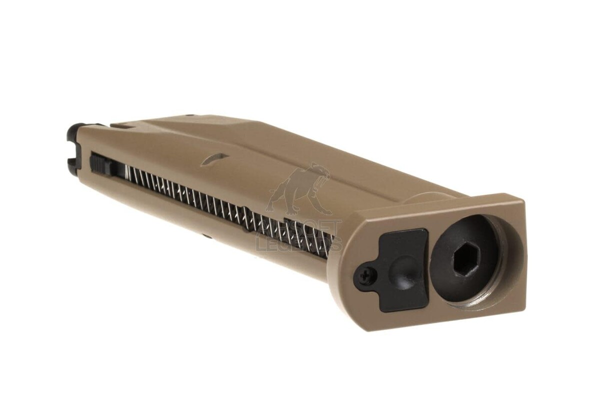 Umarex Caricatore Per Pistola Beretta M9A3 – Versione Metallo, Colore FDE, Capacità 22 Colpi CO2