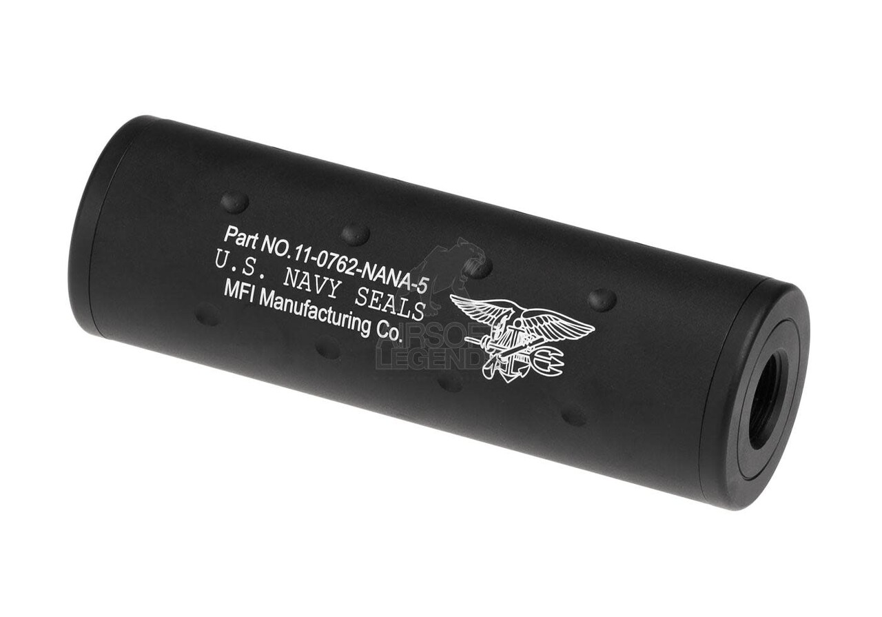 FMA 107mm Navy Seals Silencer CW/CCW Black