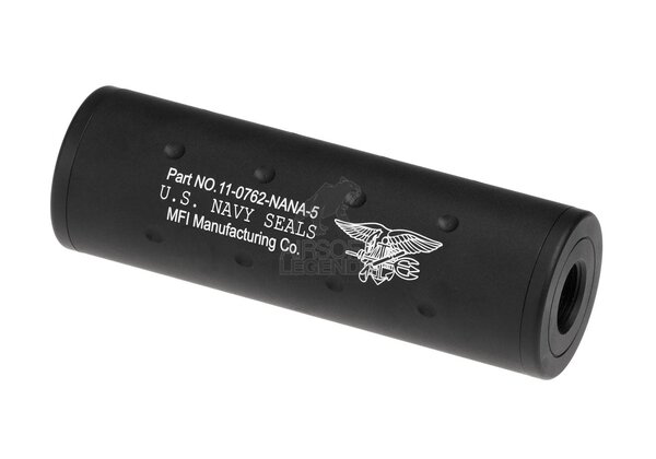 FMA 107mm Navy Seals Silencer CW/CCW Black