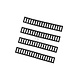MP Ladder Rail Cover 18 Slots Black MP Ladder Rail Cover 18 Slots Black