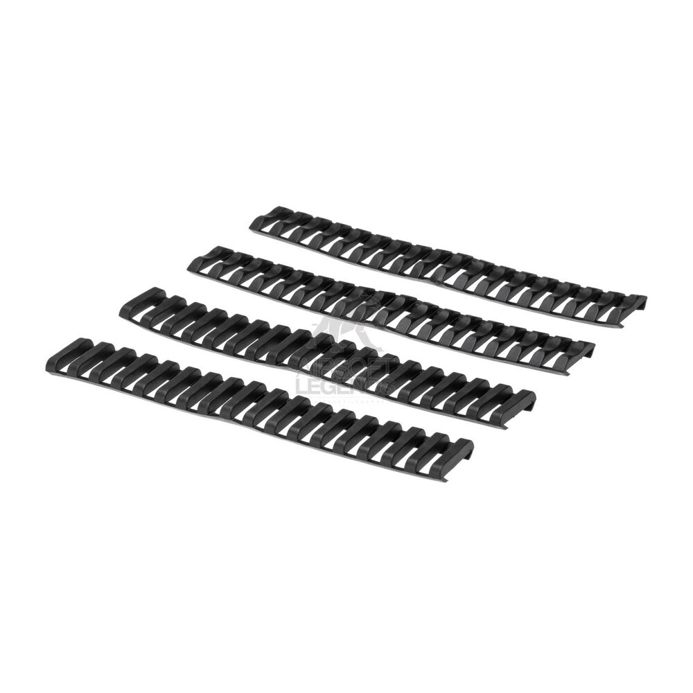 60pcs Total Clips Larue Tactical Index Clips Rail Covers Black System