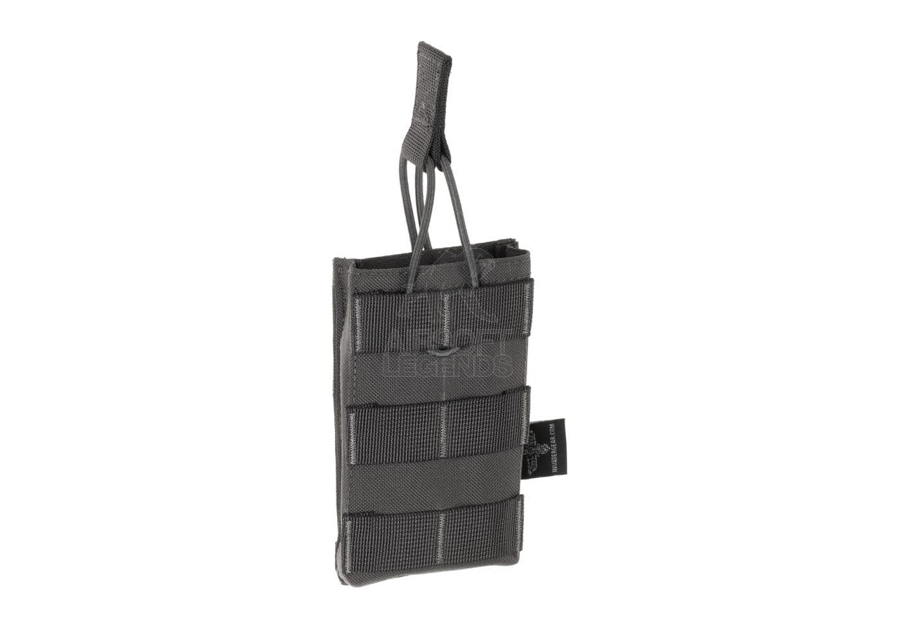 Invader Gear 5.56 Single Direct Action Mag Pouch Wolf Grey