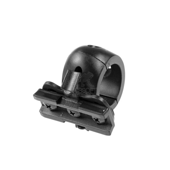 Single Clamp 1 Inch Black