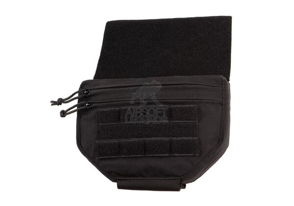 Warrior Assault Systems Drop Down Velcro Utility Pouch Black
