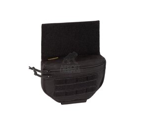 Warrior Assault Systems Drop Down Velcro Utility Pouch Black