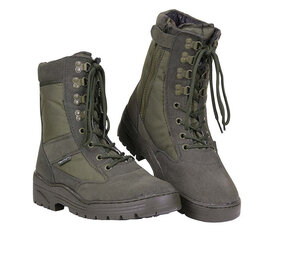 Fostex Sniper Boots with YKK Zipper OD Green