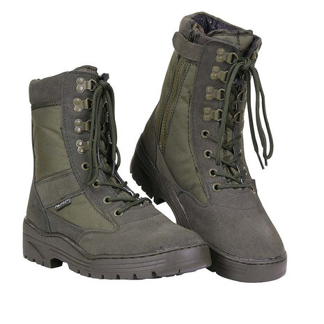 Fostex Sniper Boots with YKK Zipper OD Green