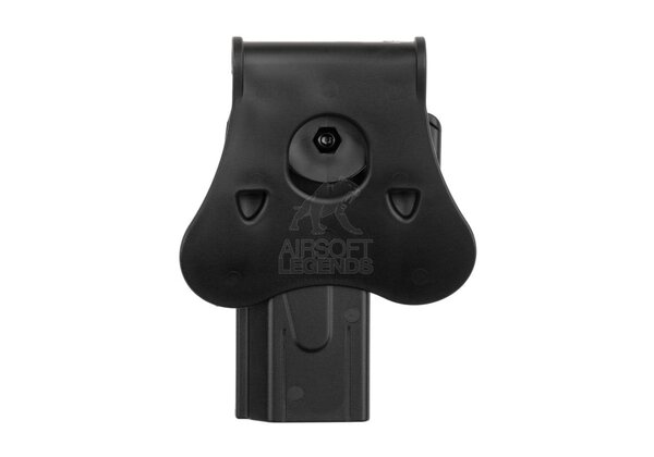 Amomax Paddle Holster for WE/KJW/TM Hi-Capa Right Handed Black