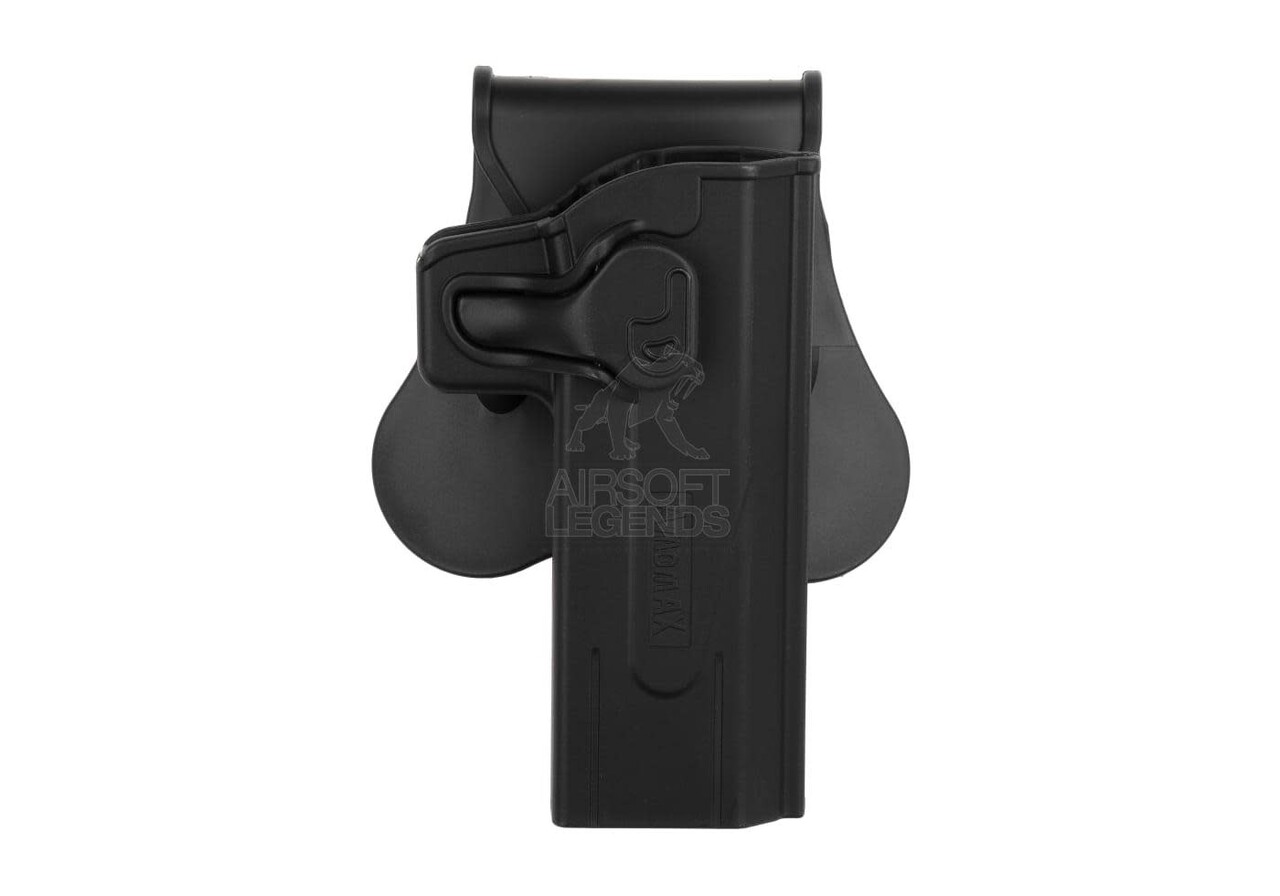 Amomax Paddle Holster for WE/KJW/TM Hi-Capa Right Handed Black