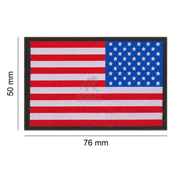 USA Reversed Flag Patch