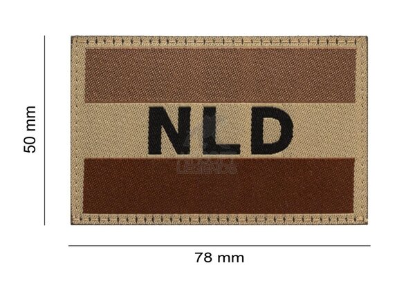 Clawgear Netherlands Flag Patch Desert