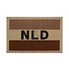 Clawgear NLD Flag Patch Desert Clawgear NLD Flag Patch Desert
