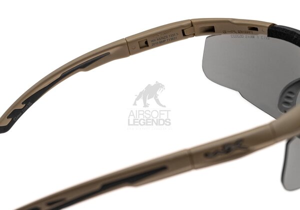 Wiley X Saber Advanced Smoke/Clear/Orange - Tan Wiley X Saber Advanced Smoke/Clear/Orange - Tan