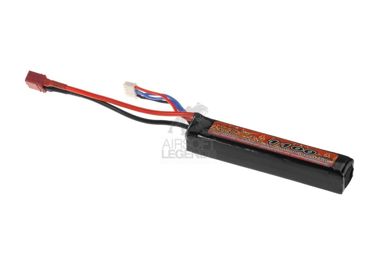VB Power 11.1V Lipo 1100mAh 20C Stock Tube Type Deans