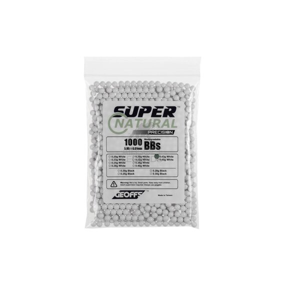 0.43gr Bio BB Super Natural Precision 1000rds