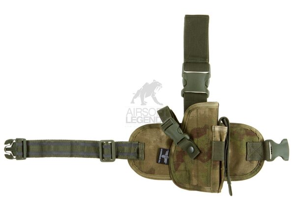 Invader Gear Drop Leg Holster Right Handed Everglade