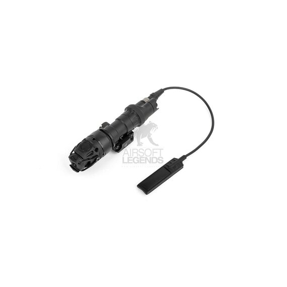 KIJI K1 Flashlight White LED With Dual Switch Black