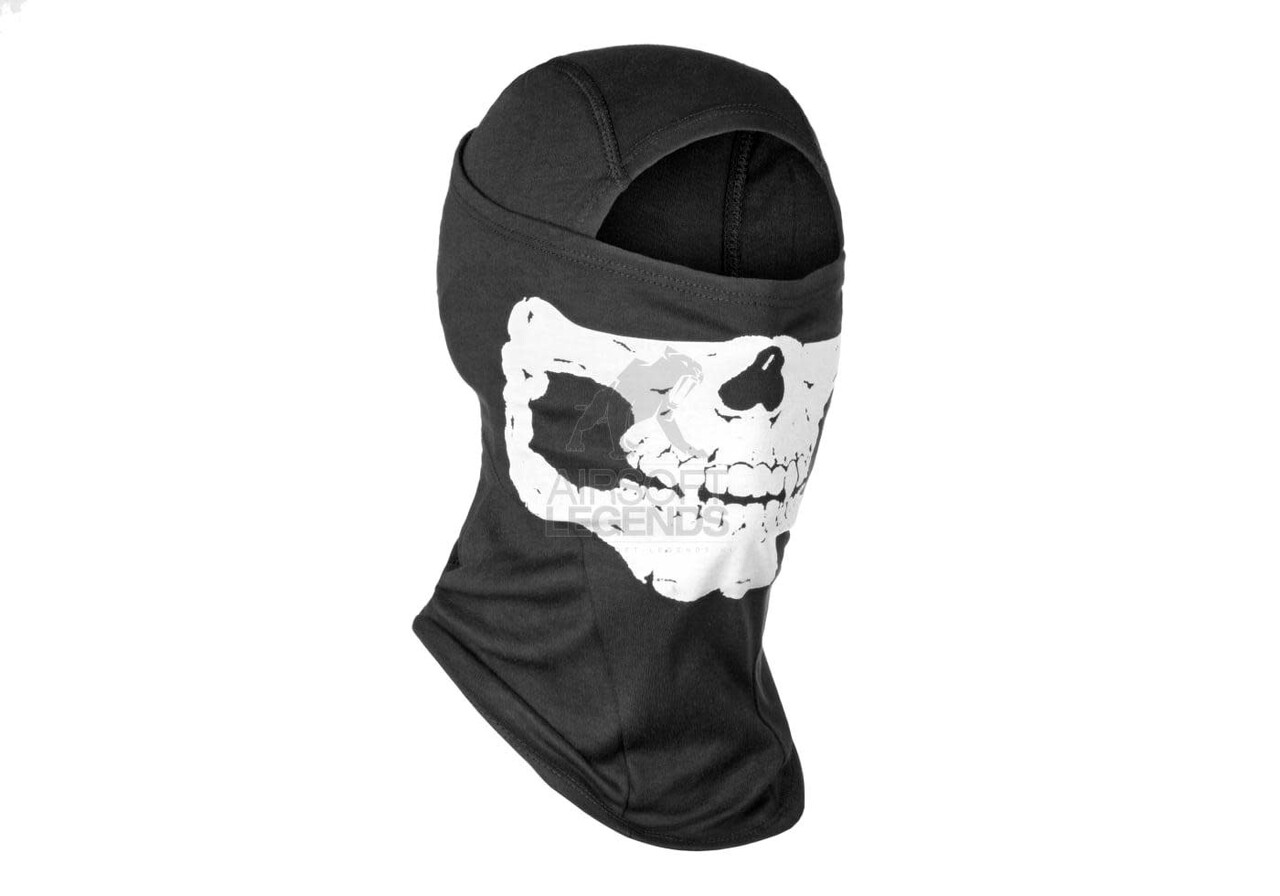Invader Gear MPS Death Head Balaclava Black