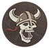Rubber Patch Viking Skull ARID Rubber Patch Viking Skull ARID